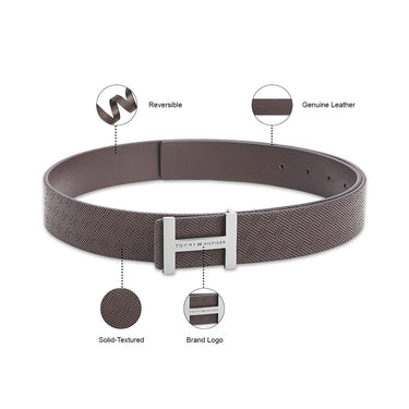 Tommy Hilfiger Josiah Mens Reversible Belt Brown