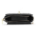 Sugarush Maci Womenbs Vegan Leather Quilted Sling Bag Black