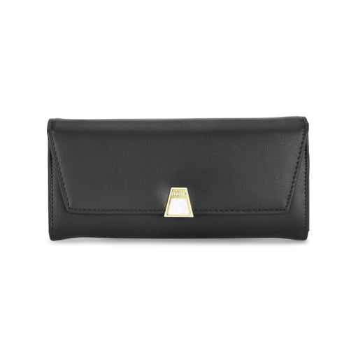 Sugarush Desiree Womens Vegan Leather Wallet Black