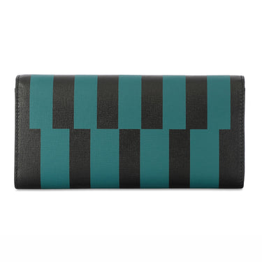 Tommy Hilfiger Nathalie Womens Leather Flap Wallet Green