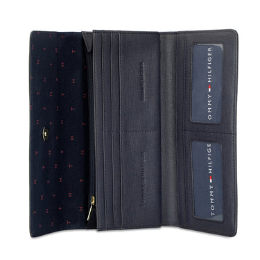 Tommy Hilfiger Nathalie Womens Leather Flap Red