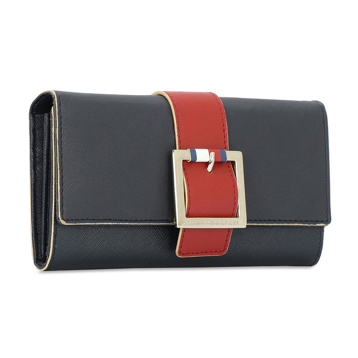 Tommy Hilfiger Zaniyah Flap Wallet Navy