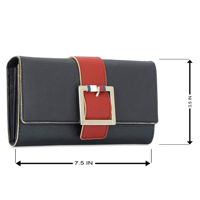 Tommy Hilfiger Zaniyah Flap Wallet Navy