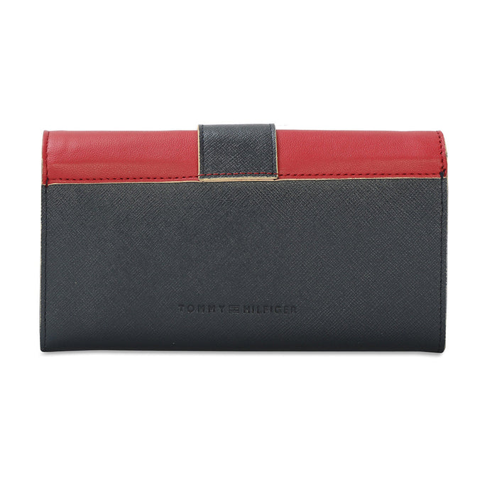 Tommy Hilfiger Zaniyah Flap Wallet Red