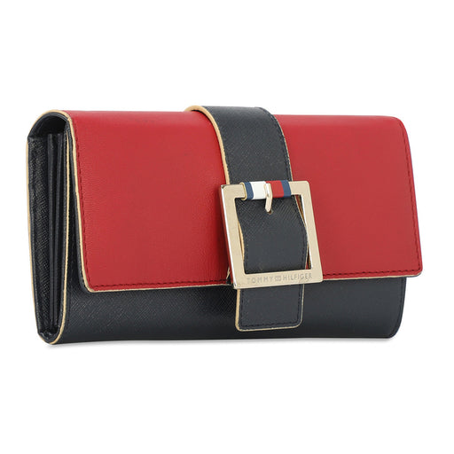 Tommy Hilfiger Zaniyah Flap Wallet Red