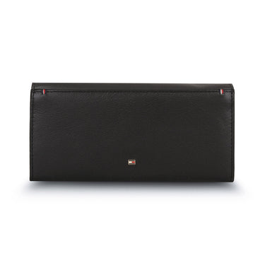 Tommy Hilfiger Taliyah Womens Leather Flap Wallet Grey