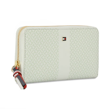 Tommy Hilfiger Yaritza Womens Leather Zip Around Wallet Green