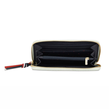 Tommy Hilfiger Yaritza Womens Leather Zip Around Wallet Green