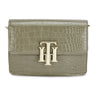 Tommy Hilfiger Katelyn Plus Cactus Textured Womenbs Vegan Leather Sling Cactus