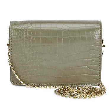 Tommy Hilfiger Katelyn Plus Cactus Textured Womenbs Vegan Leather Sling Cactus