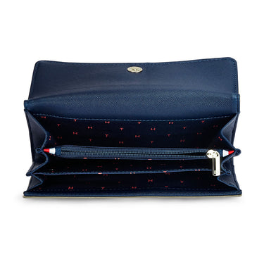 Tommy Hilfiger Jocelyn Womenbs Vegan Textured Leather Wallet cactus