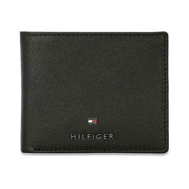Tommy Hilfiger Riley Men Leather Global Coin Wallet Black
