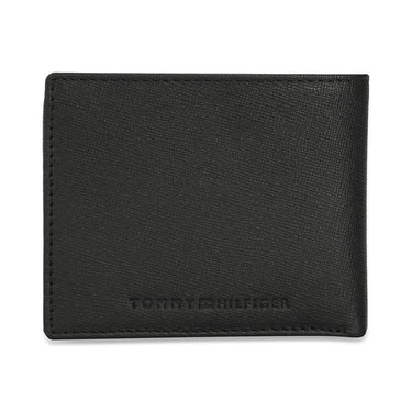 Tommy Hilfiger Riley Men Leather Global Coin Wallet Black