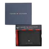 Tommy Hilfiger Riley Men Leather Global Coin Wallet Black