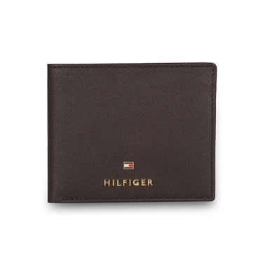 Tommy Hilfiger Riley Men Leather Global Coin Wallet Brown