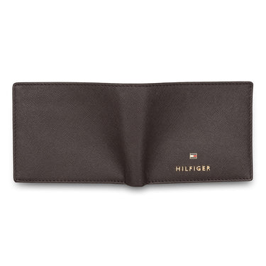 Tommy Hilfiger Riley Men Leather Global Coin Wallet Brown