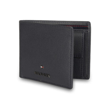 Tommy Hilfiger Riley Men Leather Global Coin Wallet navy