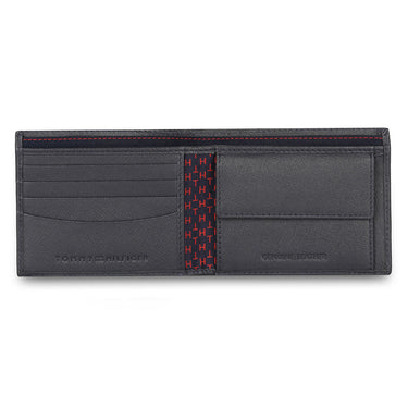 Tommy Hilfiger Riley Men Leather Global Coin Wallet navy