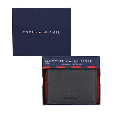 Tommy Hilfiger Riley Men Leather Global Coin Wallet navy