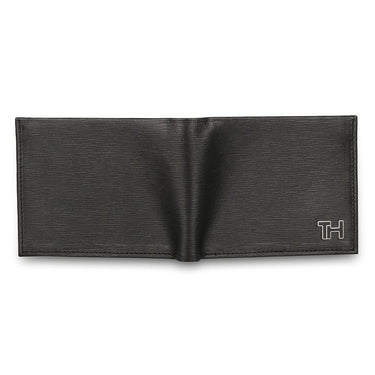 Tommy Hilfiger Finn Men Leather Global Coin Wallet Black