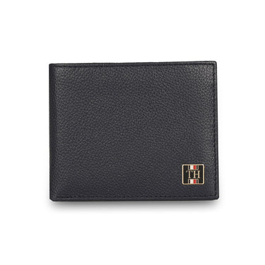 Tommy Hilfiger Cody Menbs Leather Global Coin Wallet Navy
