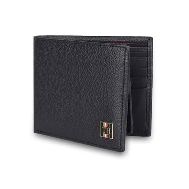 Tommy Hilfiger Cody Menbs Leather Global Coin Wallet Navy
