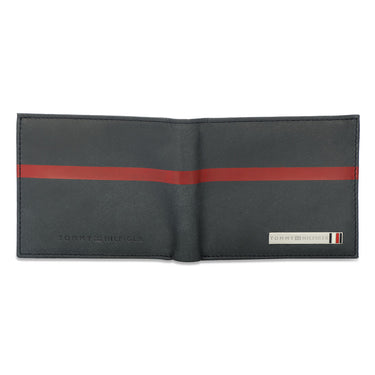 Tommy Hilfiger Arthur Men Leather Global Coin Wallet navy