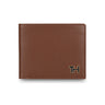 Tommy Hilfiger Cyril Men Leather Global Coin Wallet Tan