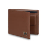 Tommy Hilfiger Cyril Men Leather Global Coin Wallet Tan