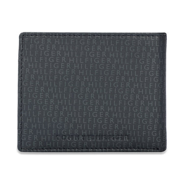 Tommy Hilfiger Cyril Men Leather Global Coin Wallet Navy