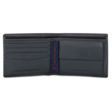 Tommy Hilfiger Cyril Men Leather Global Coin Wallet Navy