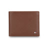 Tommy Hilfiger Anton Men Leather Passcase Wallet tan