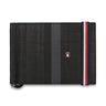 Tommy Hilfiger Joel Mens Leather Money Clip Wallet Black