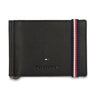 Tommy Hilfiger Riley Men Leather Money Clip Black