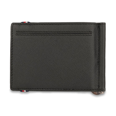 Tommy Hilfiger Riley Men Leather Money Clip Black
