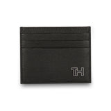 Tommy Hilfiger Finn Menbs Leather Card Holder Black