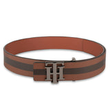 Tommy Hilfiger Dario Mens Reversible Leather Belt tan