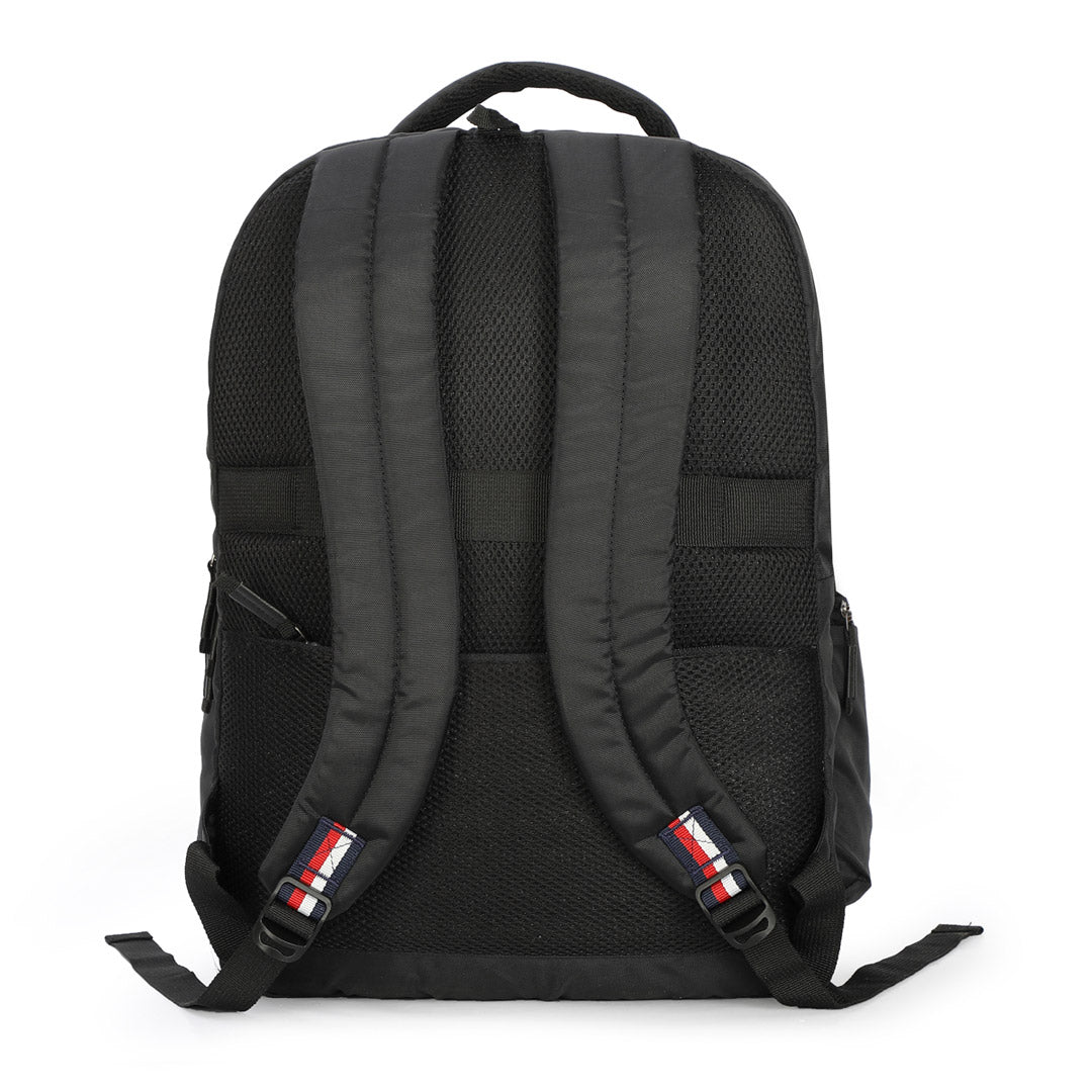 Tommy Hilfiger Dante Unisex Polyester Laptop Backpack Black