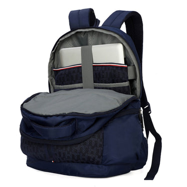 Tommy Hilfiger Dante Unisex Polyester Laptop Backpack Navy
