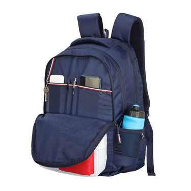 Tommy Hilfiger Rex Laptop Backpack Navy & White