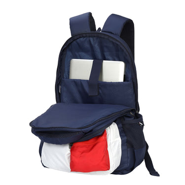Tommy Hilfiger Rex Laptop Backpack Navy & White