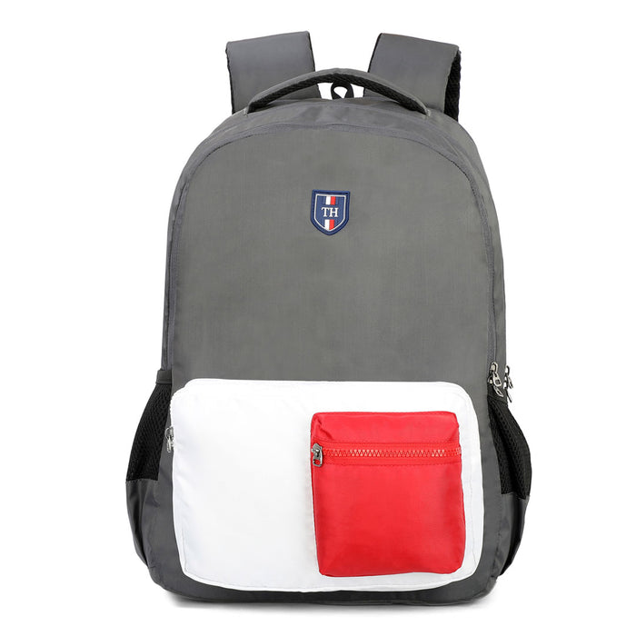 Tommy Hilfiger Rex Laptop Backpack Grey & White