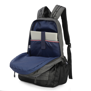 Tommy Hilfiger Draven Laptop Backpack Grey