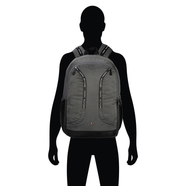 Tommy Hilfiger Draven Laptop Backpack Grey
