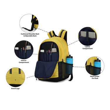 Tommy Hilfiger Draven Laptop Backpack Orche