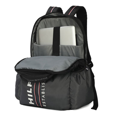 Tommy Hilfiger Kyler Laptop Backpack Black & Gray