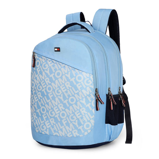 Tommy Hilfiger Jaylen Unisex Polyester Laptop Backpack Light Blue