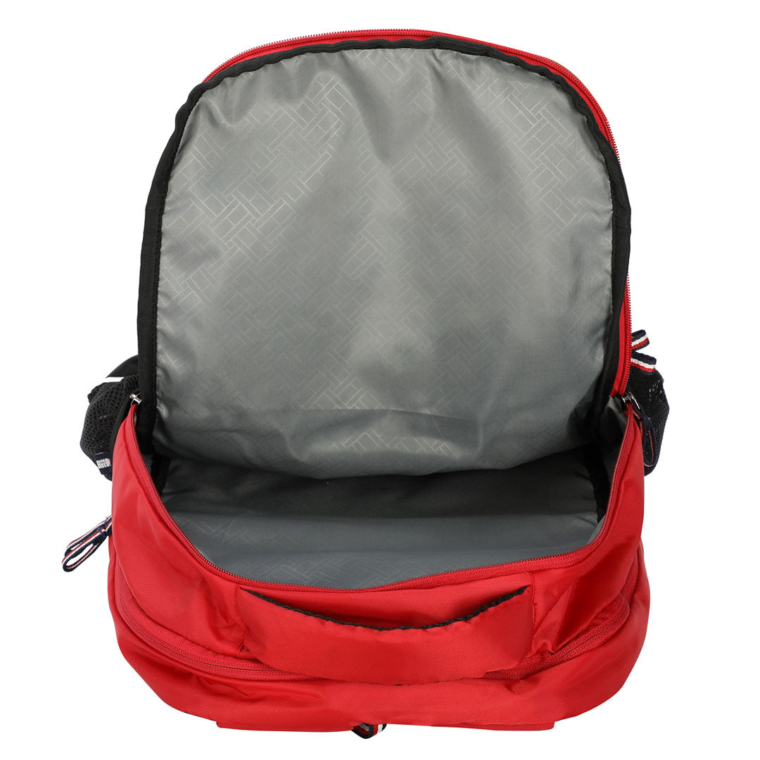 Tommy Hilfiger Zander Laptop Backpack Red