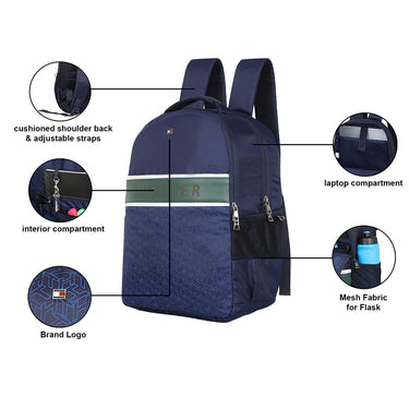 Tommy Hilfiger Adrien Laptop Backpack Navy
