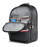 Tommy Hilfiger Deon Unisex Polyester 14 Inch Laptop Backpack Black